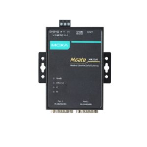 MB3280 | 2 Port RS-232/422/485 Modbus TCP to Serial Communication Gateway