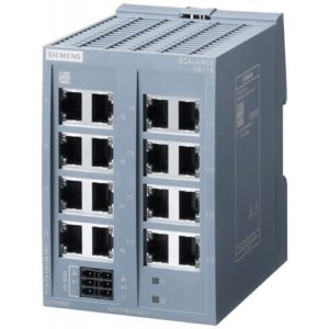 Siemens 6GK5116-0BA00-2AB2 SCALANCE XB116 unmanaged IE switch